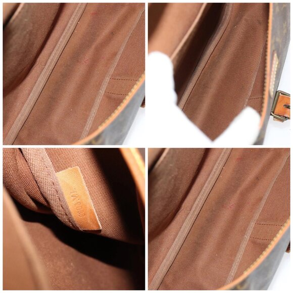 LOUIS VUITTON Monogram Saumur 35 Shoulder Bag M42254 LV Auth am7208 - Picture 15 of 16